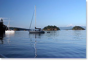 Peaceful Anchorage photo by Chuck Dingée