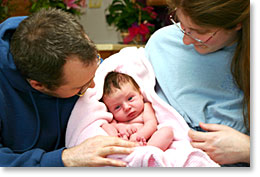 Tom, Paige and Kendra Cook