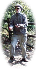 Photo of Gilbert juggling